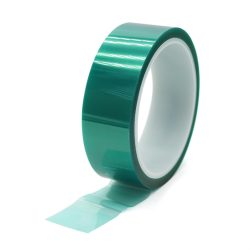 Hőálló ragasztószalag zöld színű,10mm