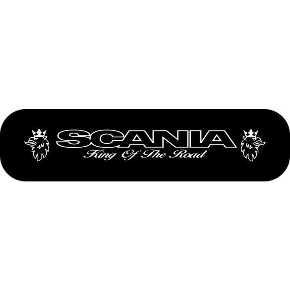 Scania szélvédő matrica 118cm x 17cm 