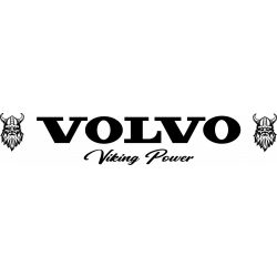 VOLVO szélvédő matrica 110cm x 20cm fehér színben