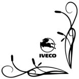 Iveco oldalüveg matrica