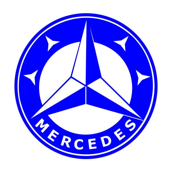 Mercedes logó matrica 