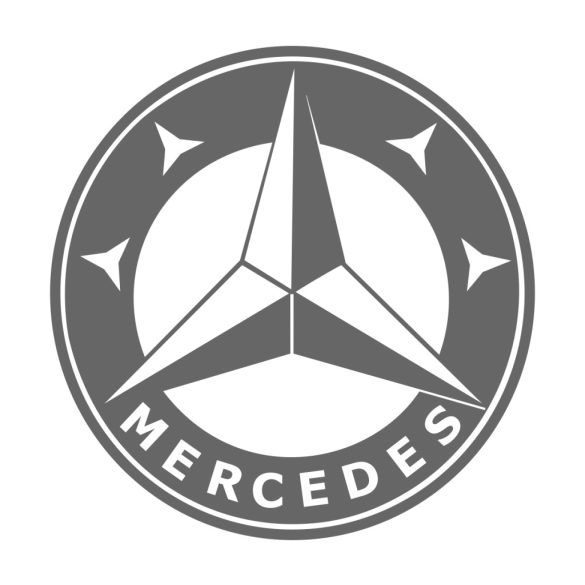 Mercedes logó matrica 