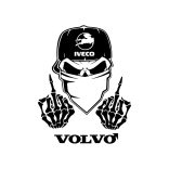 FUCK YOU Volvo matrica,több színben és méretben