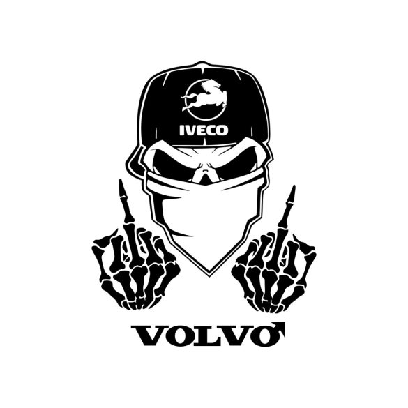 FUCK YOU Volvo matrica,több színben és méretben