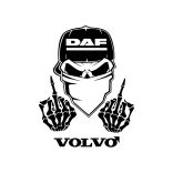 FUCK YOU Volvo matrica,több színben és méretben