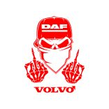 FUCK YOU Volvo matrica,több színben és méretben