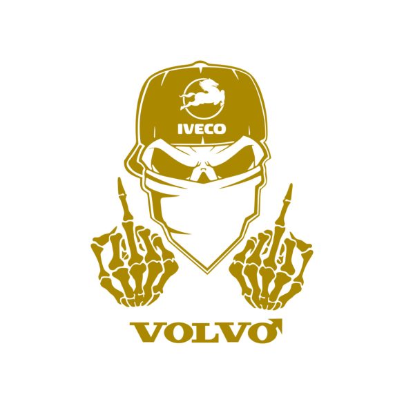 FUCK YOU Volvo matrica,több színben és méretben