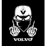 FUCK YOU Volvo matrica,több színben és méretben