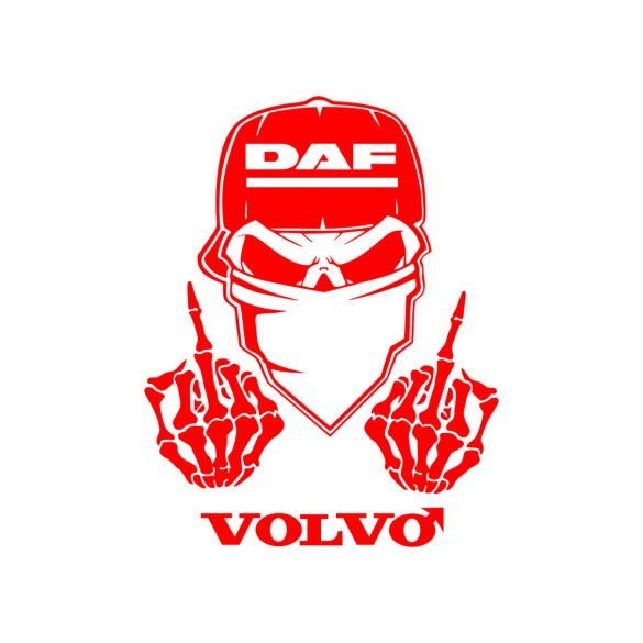 FUCK YOU Volvo matrica,több színben és méretben