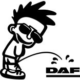 Nevető, pisilő fiú matrica – vagány és provokatív dizájn, több színben és méretben