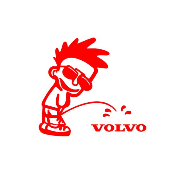 Nevető, pisilő fiú matrica – vagány és provokatív dizájn, több színben és méretben