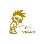 Nevető, pisilő fiú matrica – vagány és provokatív dizájn, több színben és méretben