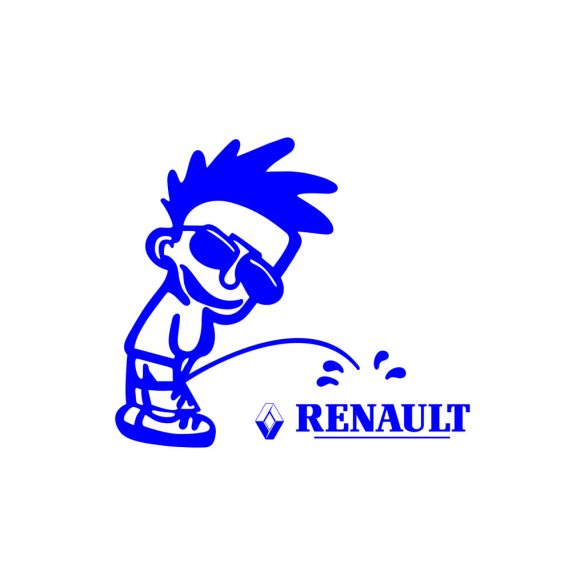 Nevető, pisilő fiú matrica – vagány és provokatív dizájn, több színben és méretben