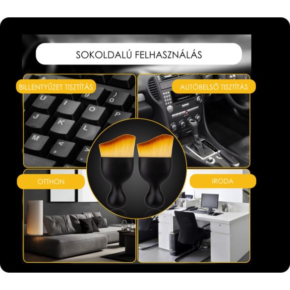 Műszerfal tisztító ecset