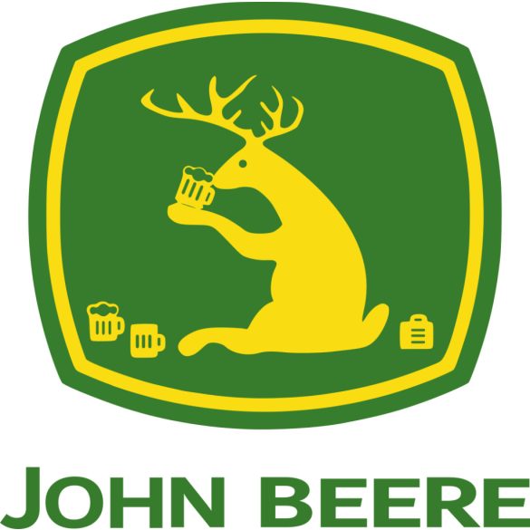  „John Beere” sörivó szarvas matrica