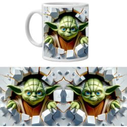 Bögre Yoda mintával