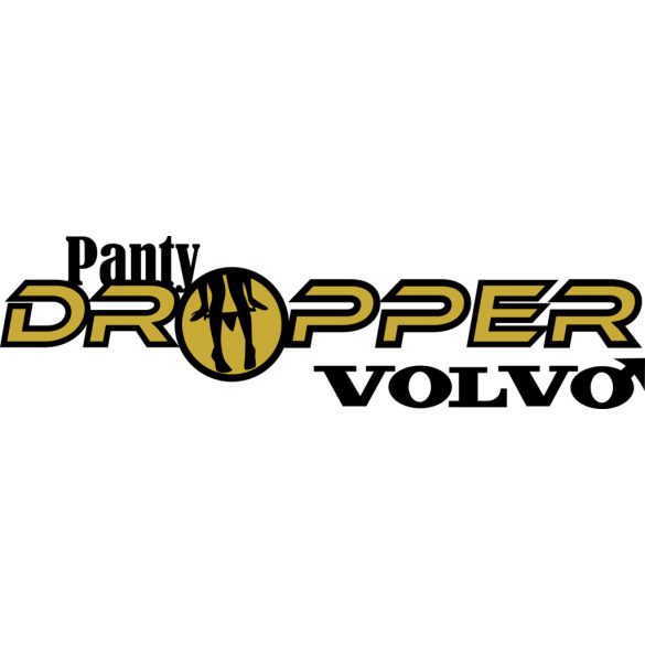 Panty Dropper Volvo Feliratú Matrica