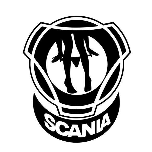  Scania Kamion Matrica – Erotikus Női Alakkal