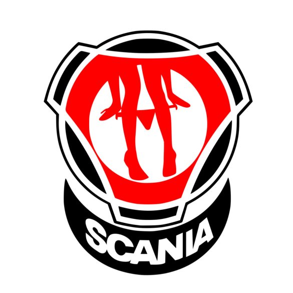  Scania Kamion Matrica – Erotikus Női Alakkal