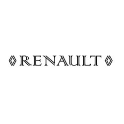 RENAULT szélvédő matrica