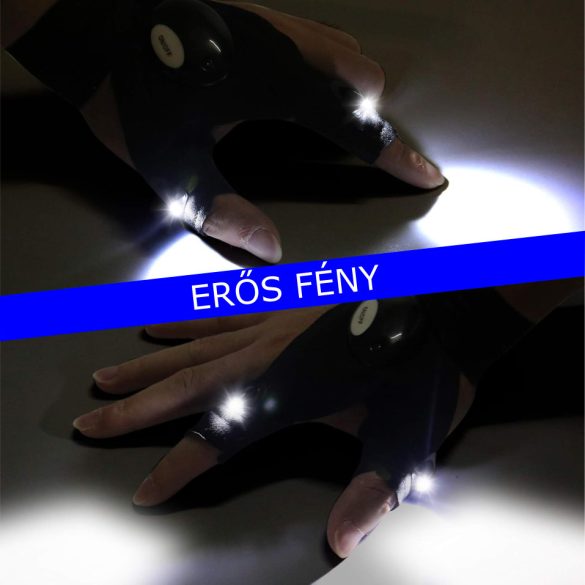 LED világítós munkakesztyű