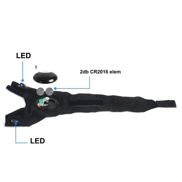 LED világítós munkakesztyű