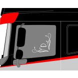 MAN oldalüveg matrica több színben | Válasszon!