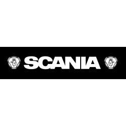SCANIA szélvédő matrica 120cmx 16cm fehér szín