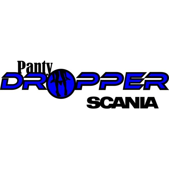 Panty dropper Scania felíratú matrica