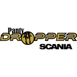 Panty dropper Scania felíratú matrica