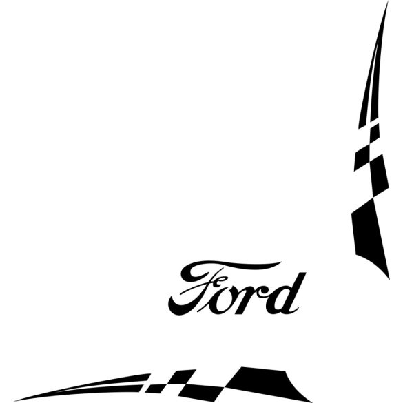 Ford oldalüveg matrica 04