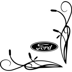 Ford oldalüveg matrica 05