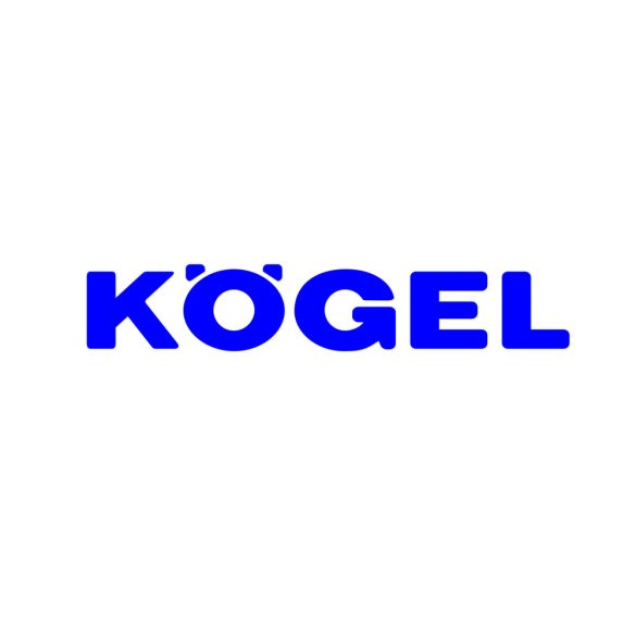 Kögel matrica kék,25cm x 4.5cm