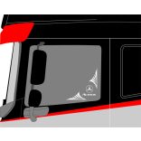 Mercedes oldalüveg matrica 02