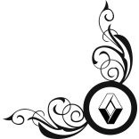 Renault oldalüveg matrica