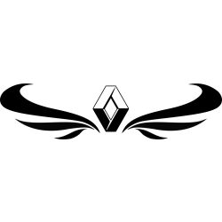 Renault front matrica,szélvédő alá