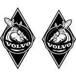 Volvo front sarok matrica