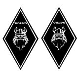 Volvo front sarok matrica 