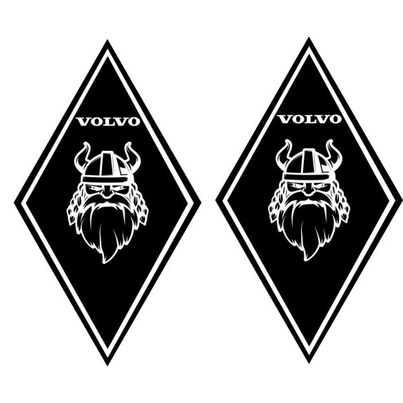 Volvo front sarok matrica 