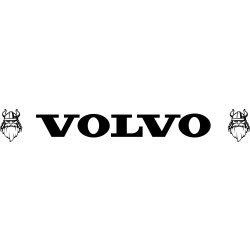 VOLVO szélvédő matrica 120cm x 16cm fehér színben
