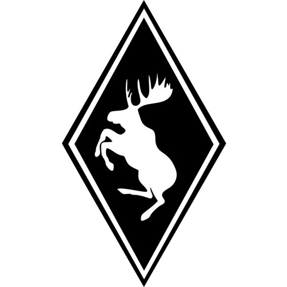 VOLVO rénszarvas sarok matrica