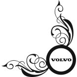 VOLVO oldalablak matrica